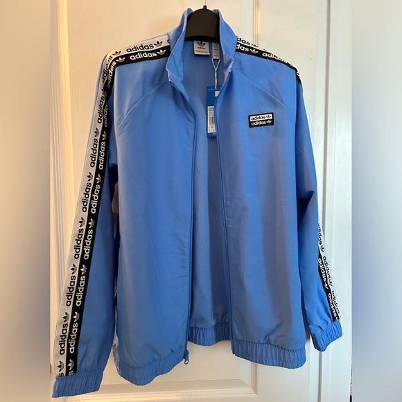NWT Adidas blue bomber. Child size large - Picture 1 of 3